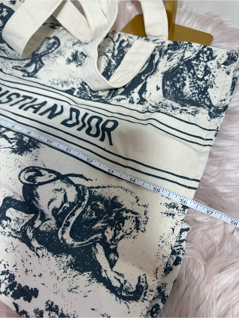 Dioriviera Canvas Tote bag - Picture 5 of 6